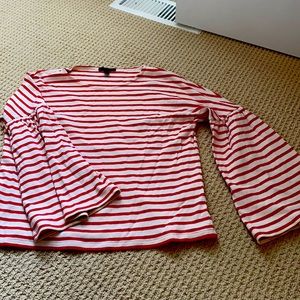 J Crew Bell Sleeve Sweatshirt